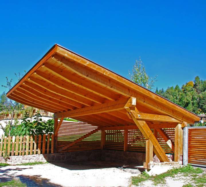 Création de carport bois Mulhouse